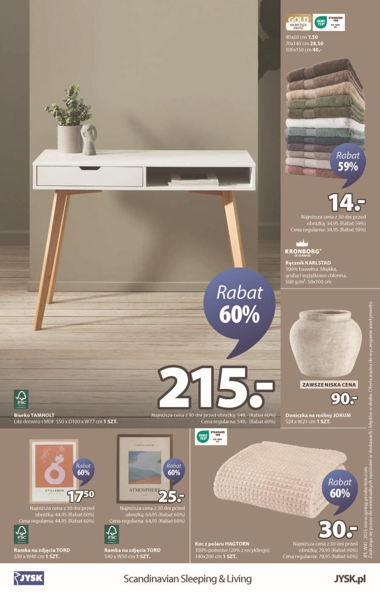 Gazetka promocyjna Jysk do 26/10/2025 str.24