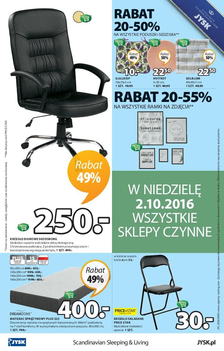 Gazetka promocyjna Jysk do 12/10/2016 str.24