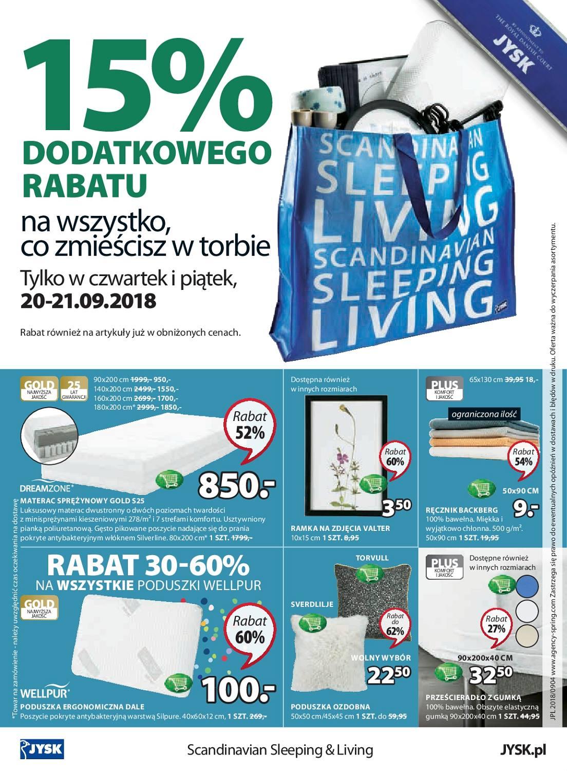 Gazetka promocyjna Jysk do 30/09/2018 str.32