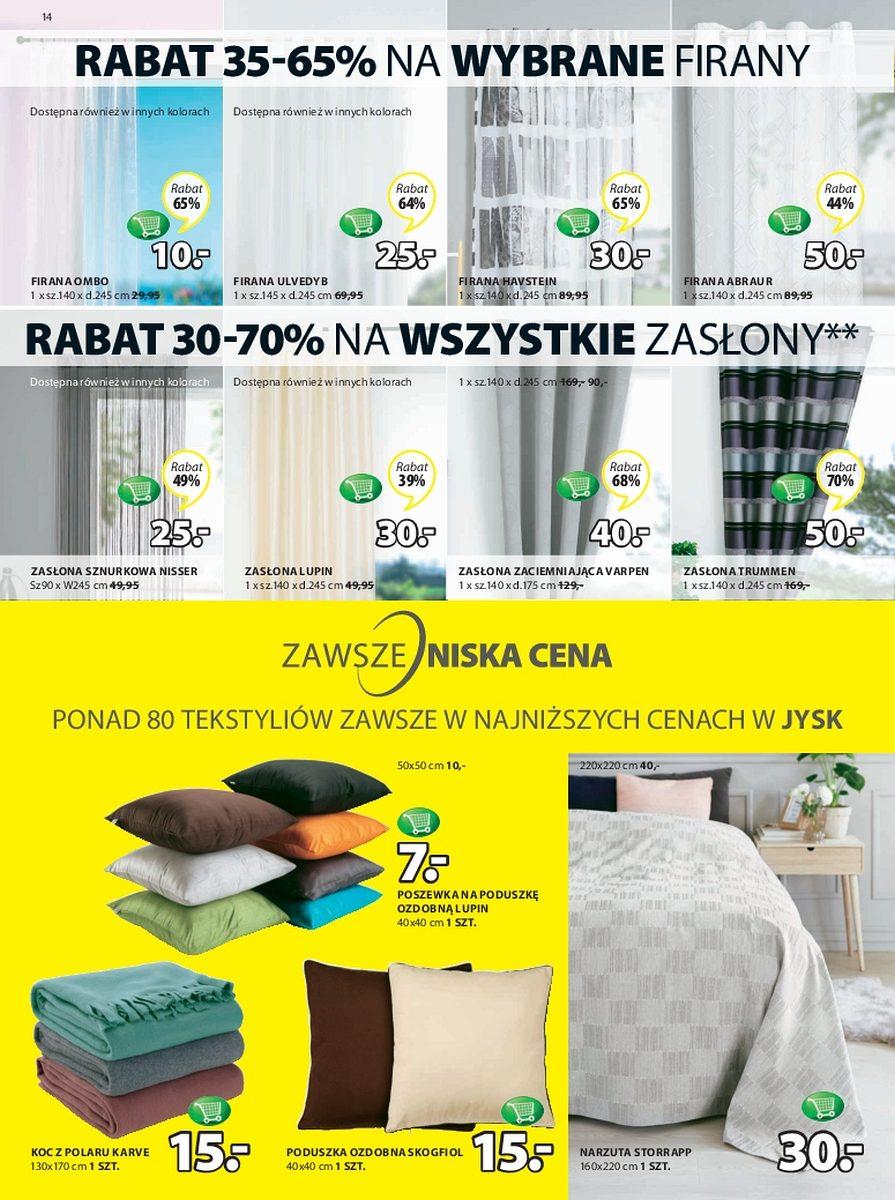 Gazetka promocyjna Jysk do 24/01/2018 str.14