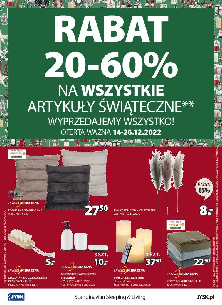 Gazetka promocyjna Jysk do 26/12/2022 str.16