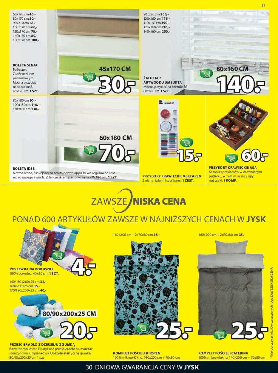 Gazetka promocyjna Jysk do 13/12/2017 str.21