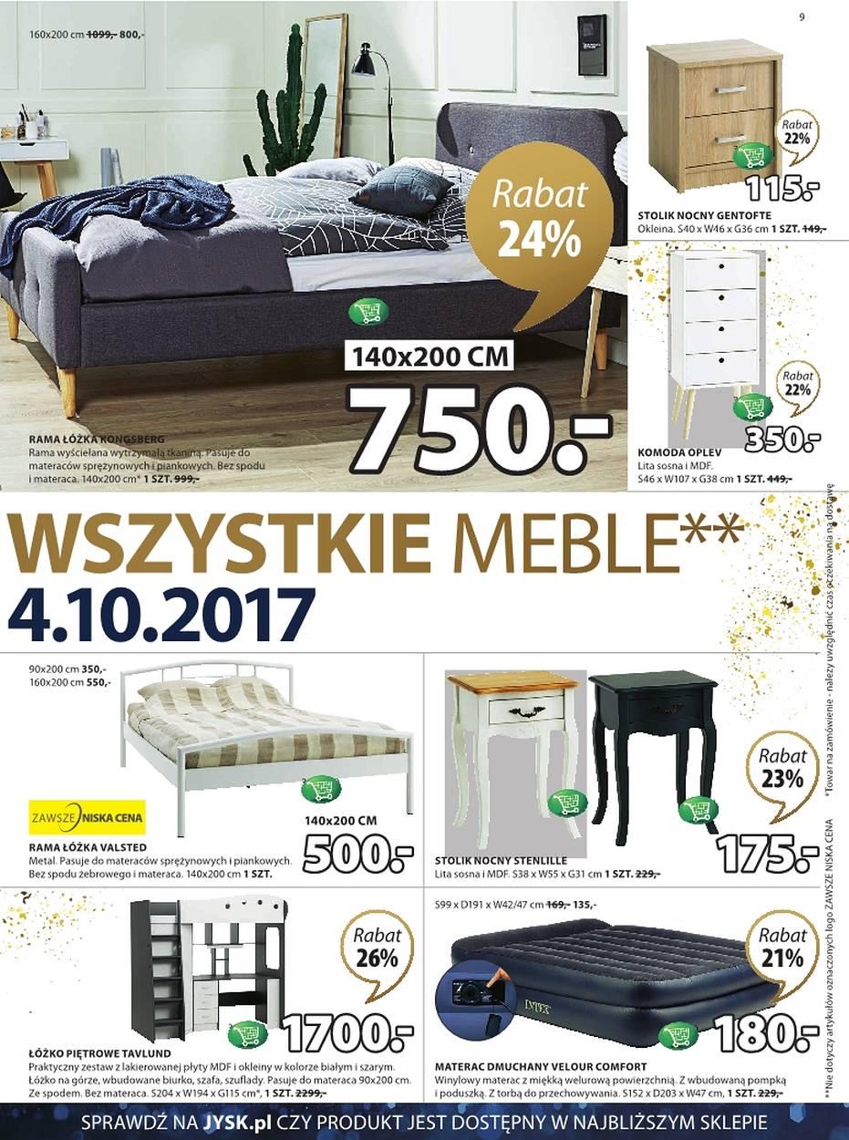 Gazetka promocyjna Jysk do 11/10/2017 str.9