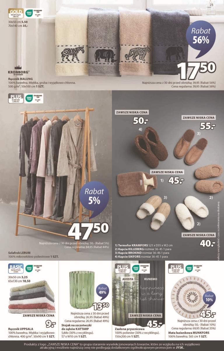 Gazetka promocyjna Jysk do 26/10/2025 str.23