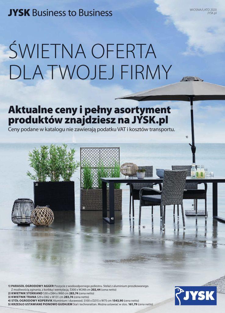 Gazetka promocyjna Jysk do 31/08/2020 str.0