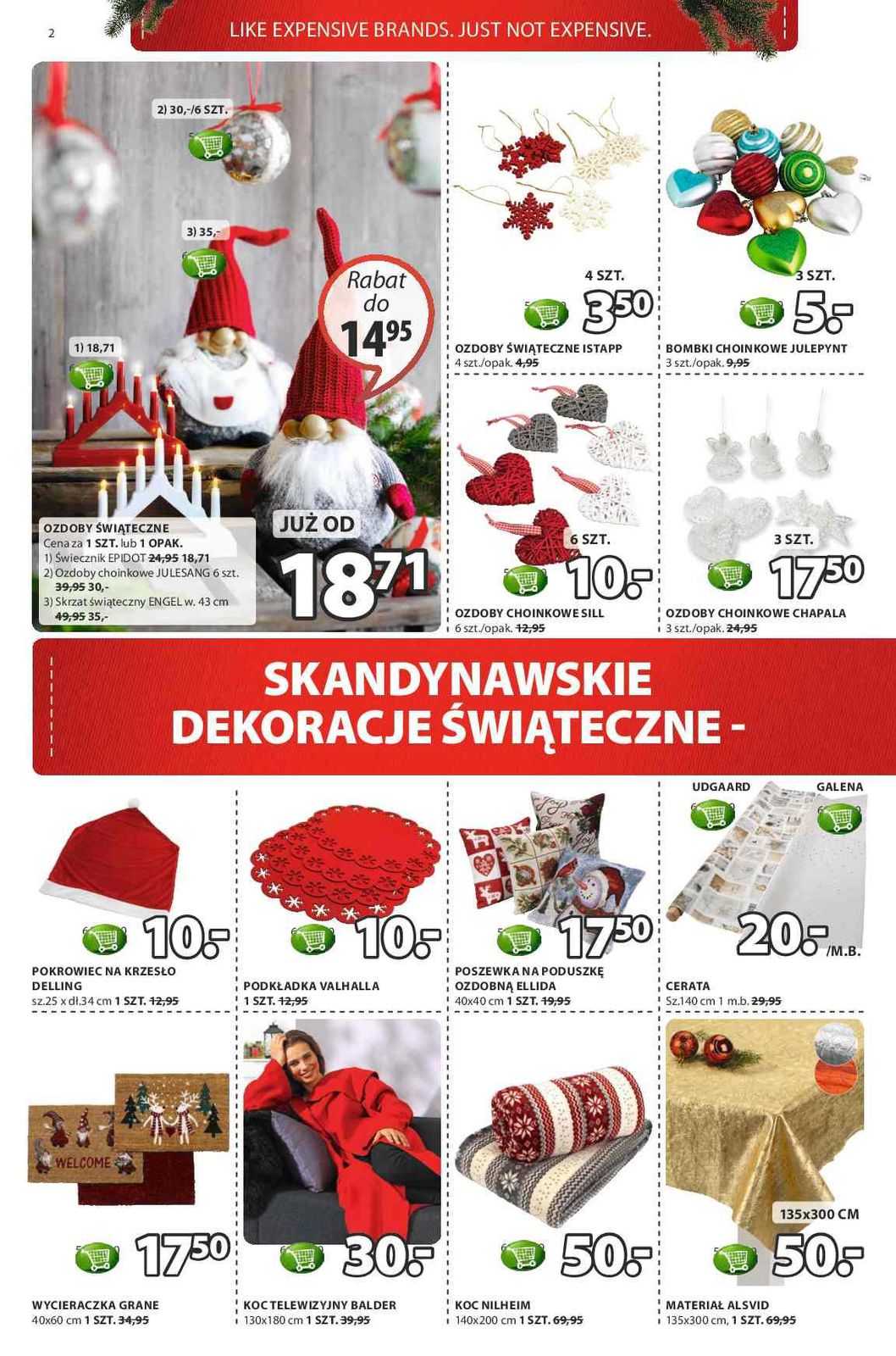 Gazetka promocyjna Jysk do 02/12/2015 str.1
