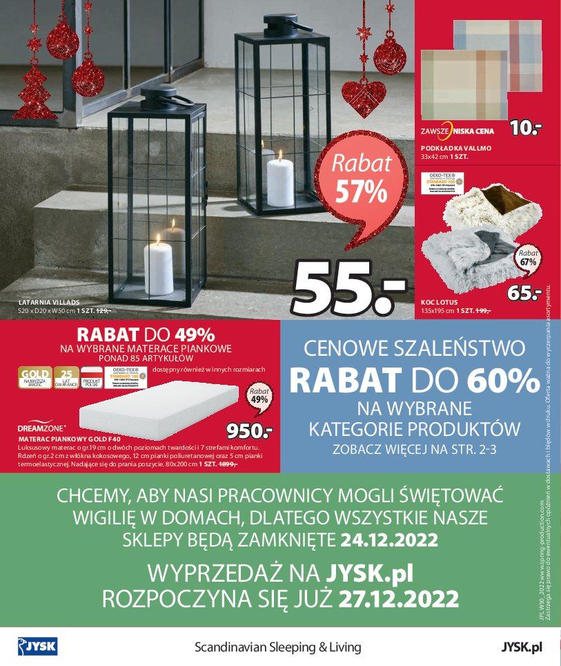 Gazetka promocyjna Jysk do 26/12/2022 str.24