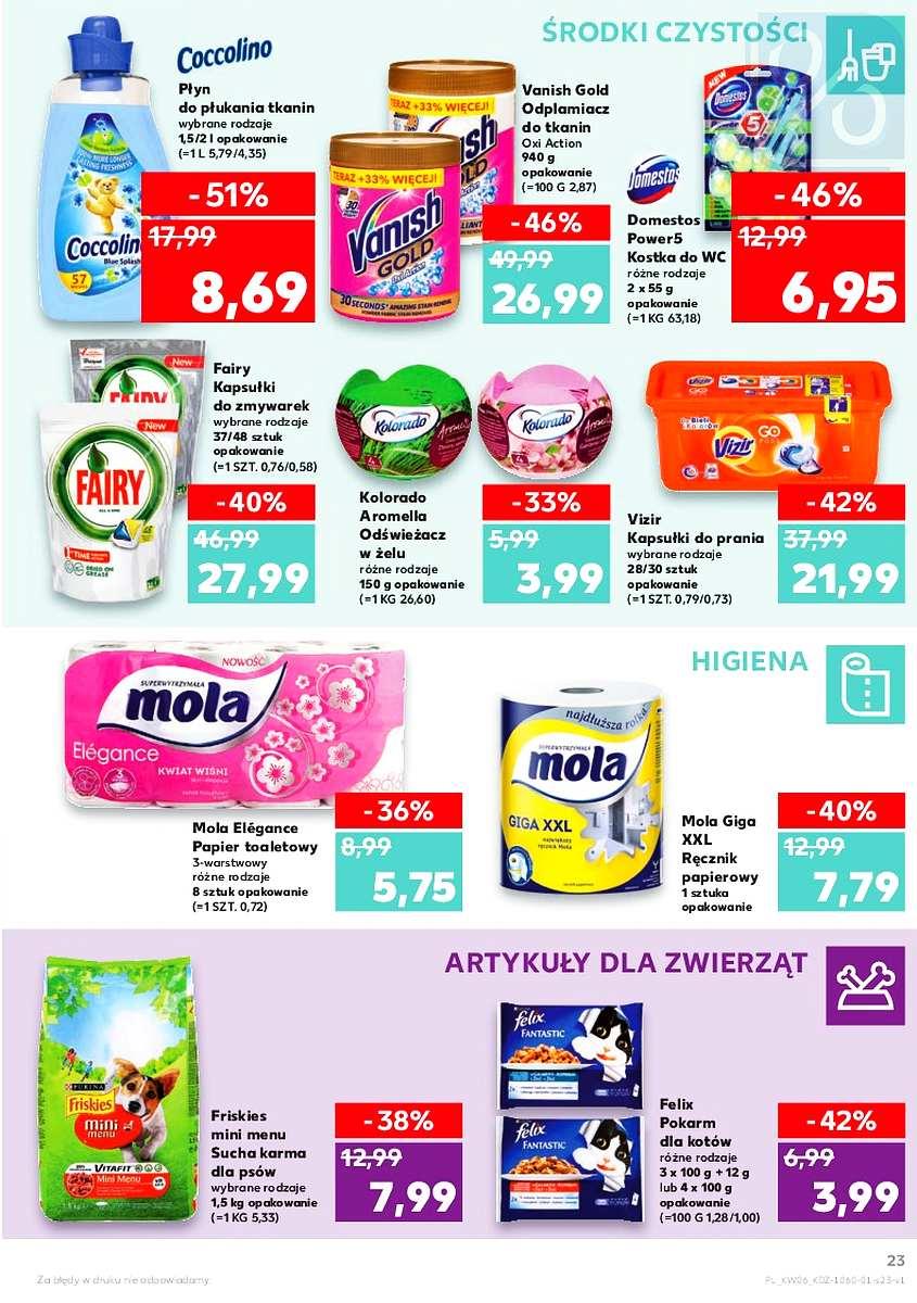 Gazetka promocyjna Kaufland do 14/02/2018 str.23