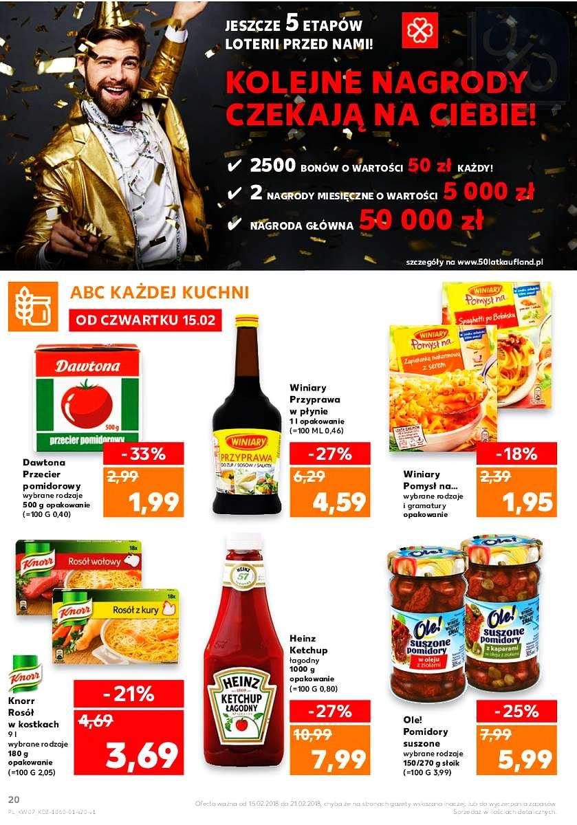 Gazetka promocyjna Kaufland do 21/02/2018 str.20