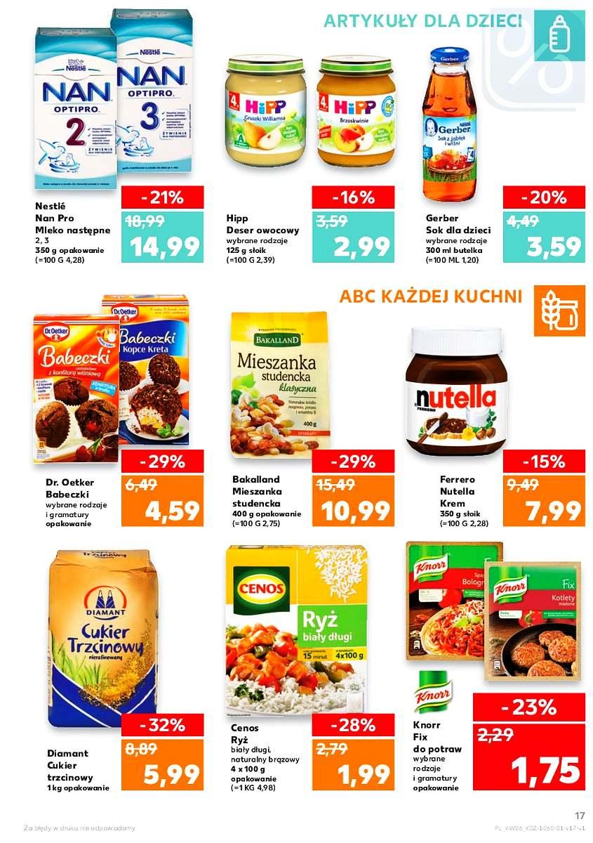 Gazetka promocyjna Kaufland do 14/02/2018 str.17