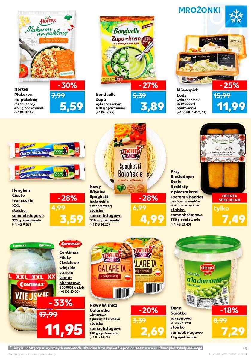 Gazetka promocyjna Kaufland do 21/02/2018 str.15