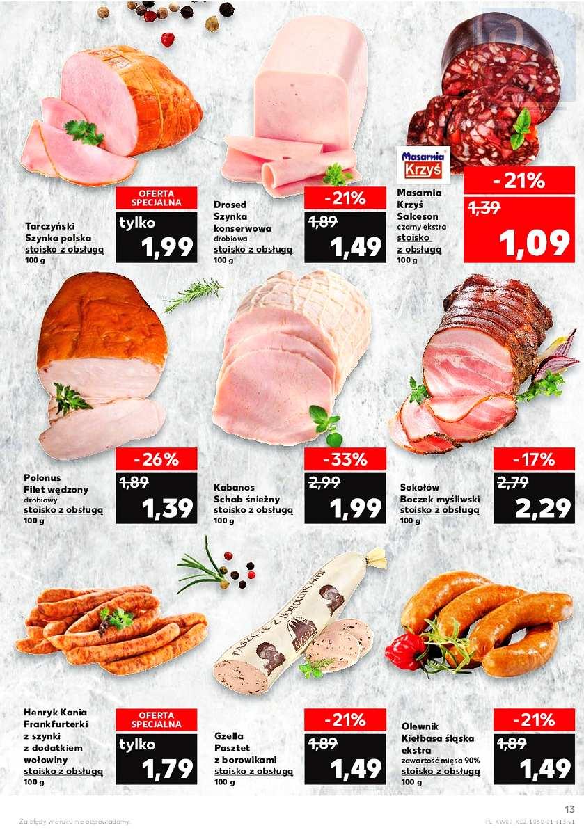 Gazetka promocyjna Kaufland do 21/02/2018 str.13