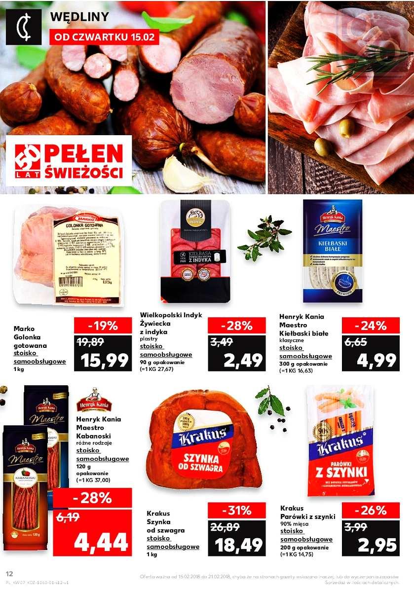 Gazetka promocyjna Kaufland do 21/02/2018 str.12