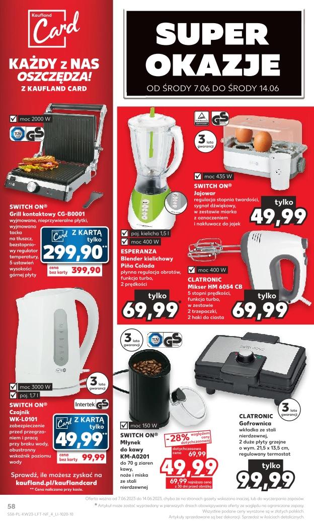 Gazetka promocyjna Kaufland do 14/06/2023 str.58