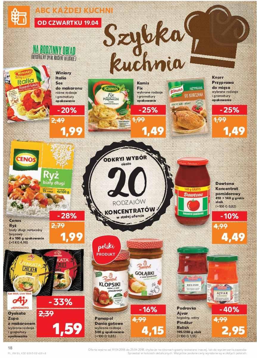 Gazetka promocyjna Kaufland do 25/04/2018 str.18