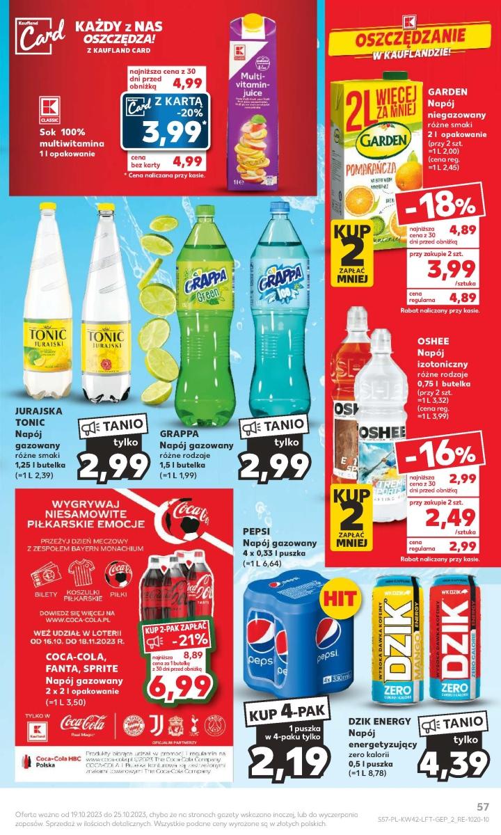 Gazetka promocyjna Kaufland do 25/10/2023 str.57