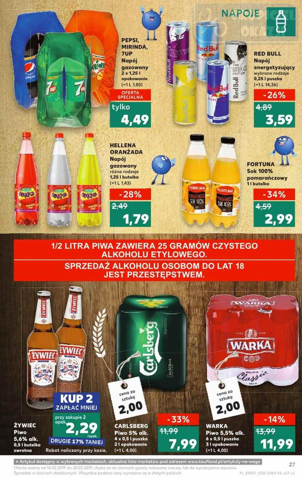 Gazetka promocyjna Kaufland do 20/02/2019 str.27