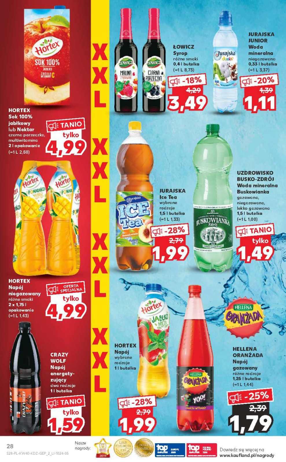 Gazetka promocyjna Kaufland do 07/10/2020 str.28