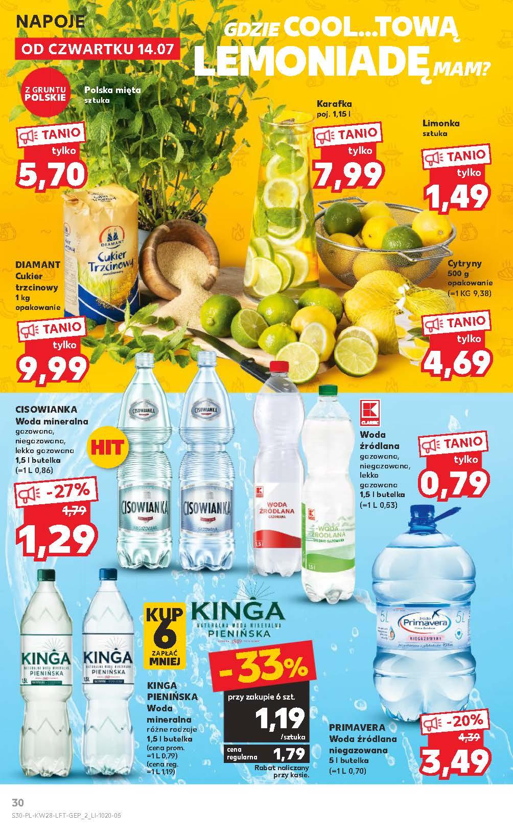 Gazetka promocyjna Kaufland do 20/07/2022 str.30