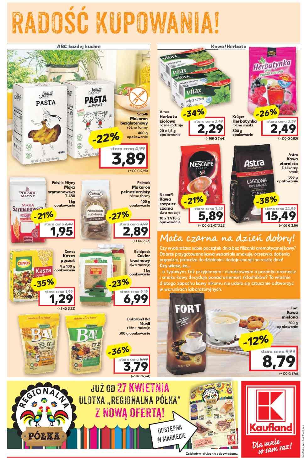 Gazetka promocyjna Kaufland do 03/05/2017 str.21