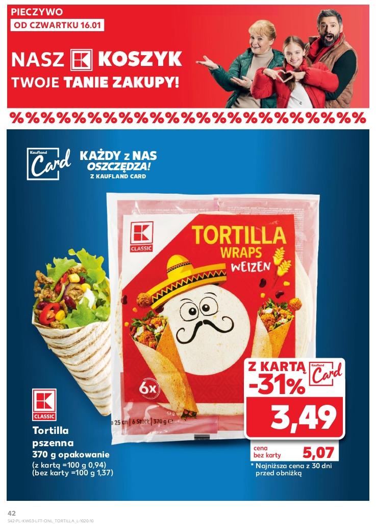 Gazetka promocyjna Kaufland do 22/01/2025 str.42