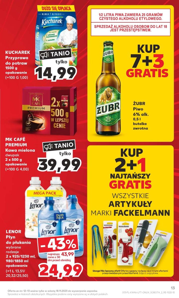 Gazetka promocyjna Kaufland do 22/11/2023 str.13