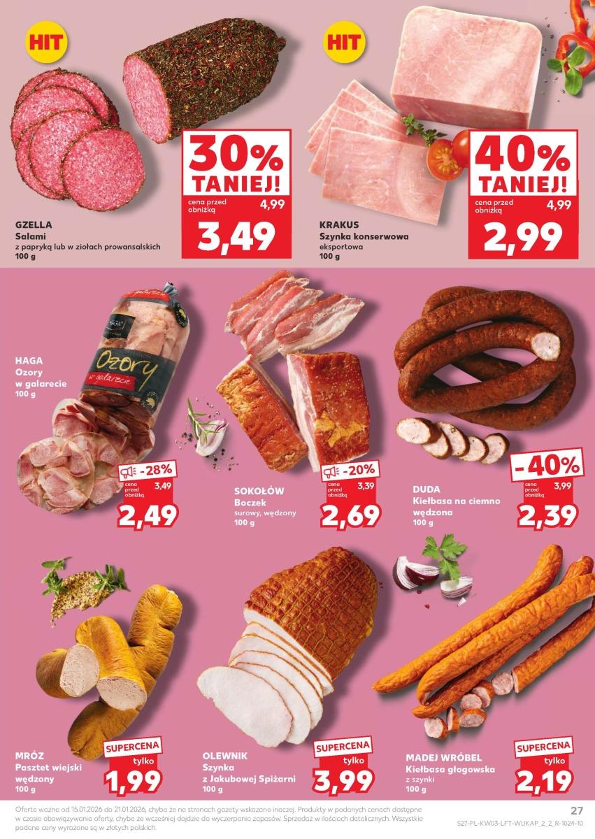 Gazetka promocyjna Kaufland do 21/01/2026 str.27