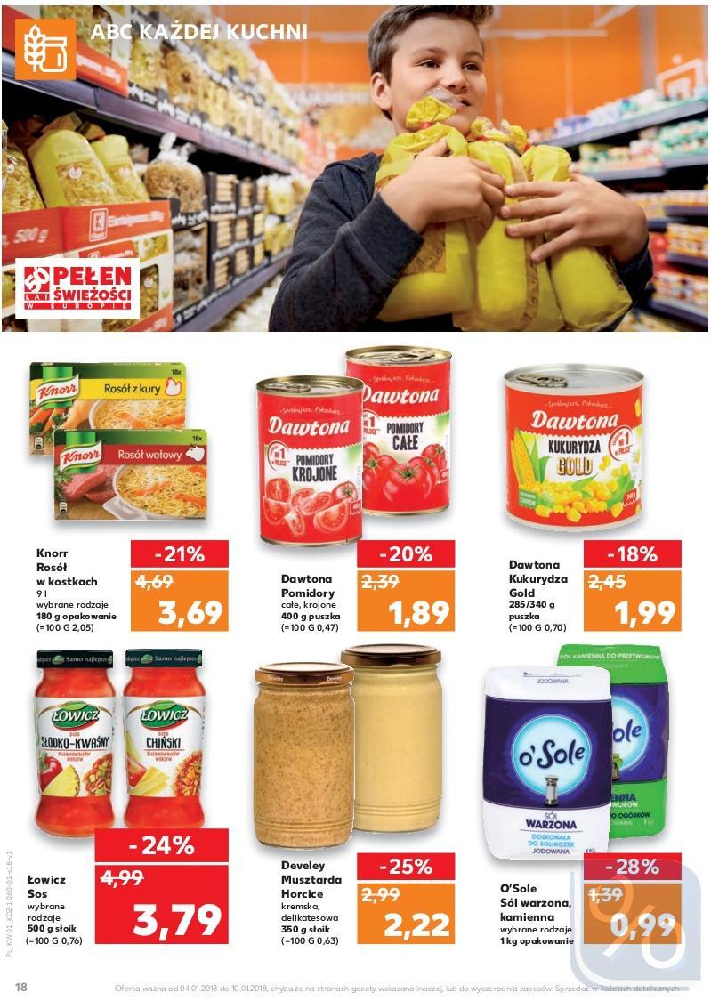 Gazetka promocyjna Kaufland do 10/01/2018 str.18