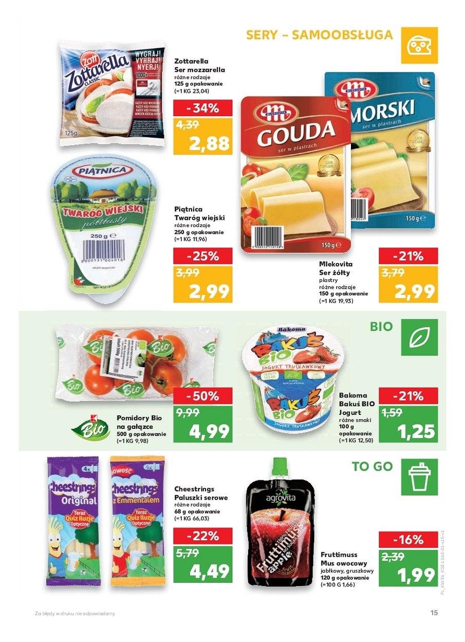 Gazetka promocyjna Kaufland do 13/09/2017 str.15