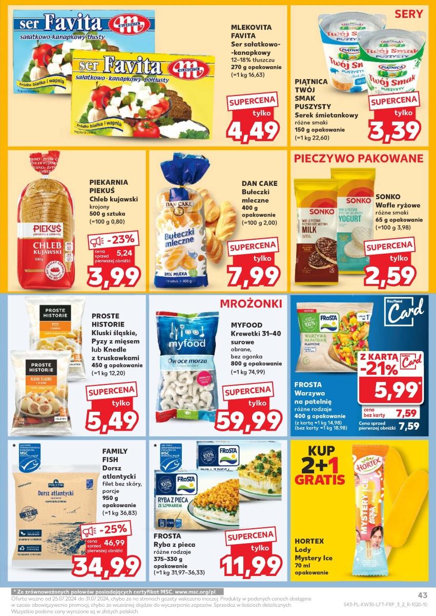 Gazetka promocyjna Kaufland do 31/07/2024 str.43