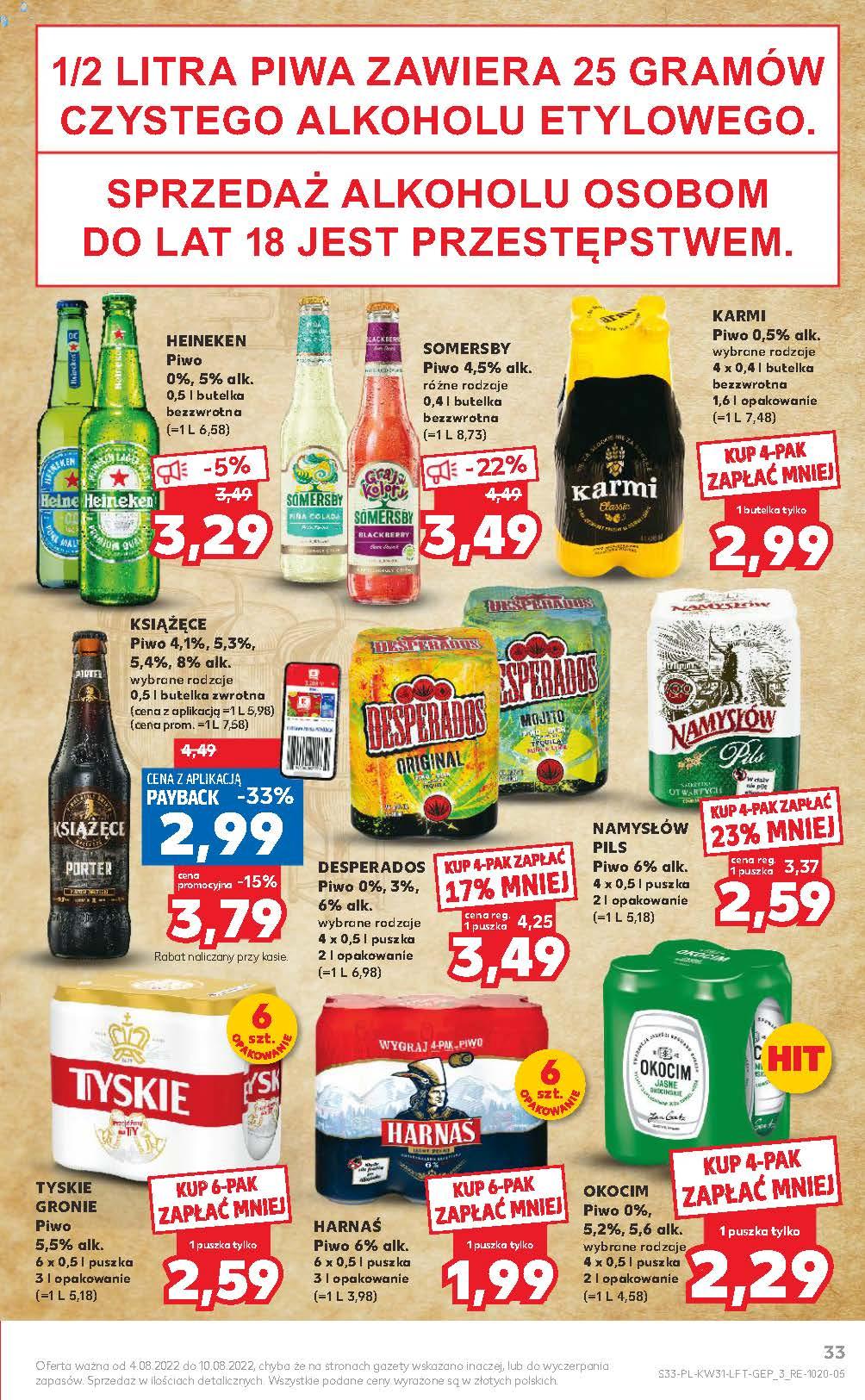 Gazetka promocyjna Kaufland do 10/08/2022 str.33