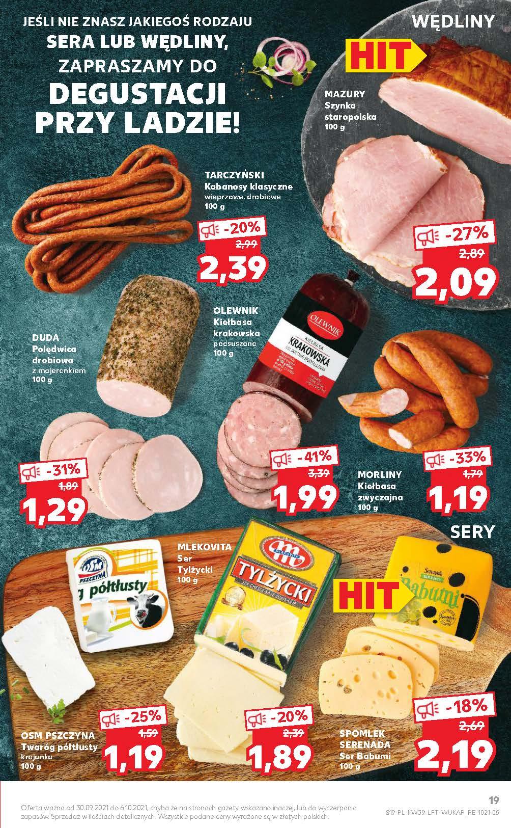 Gazetka promocyjna Kaufland do 06/10/2021 str.19