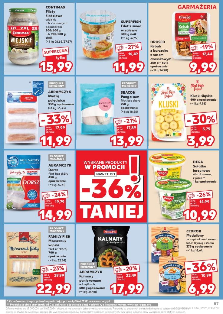 Gazetka promocyjna Kaufland do 18/09/2024 str.57