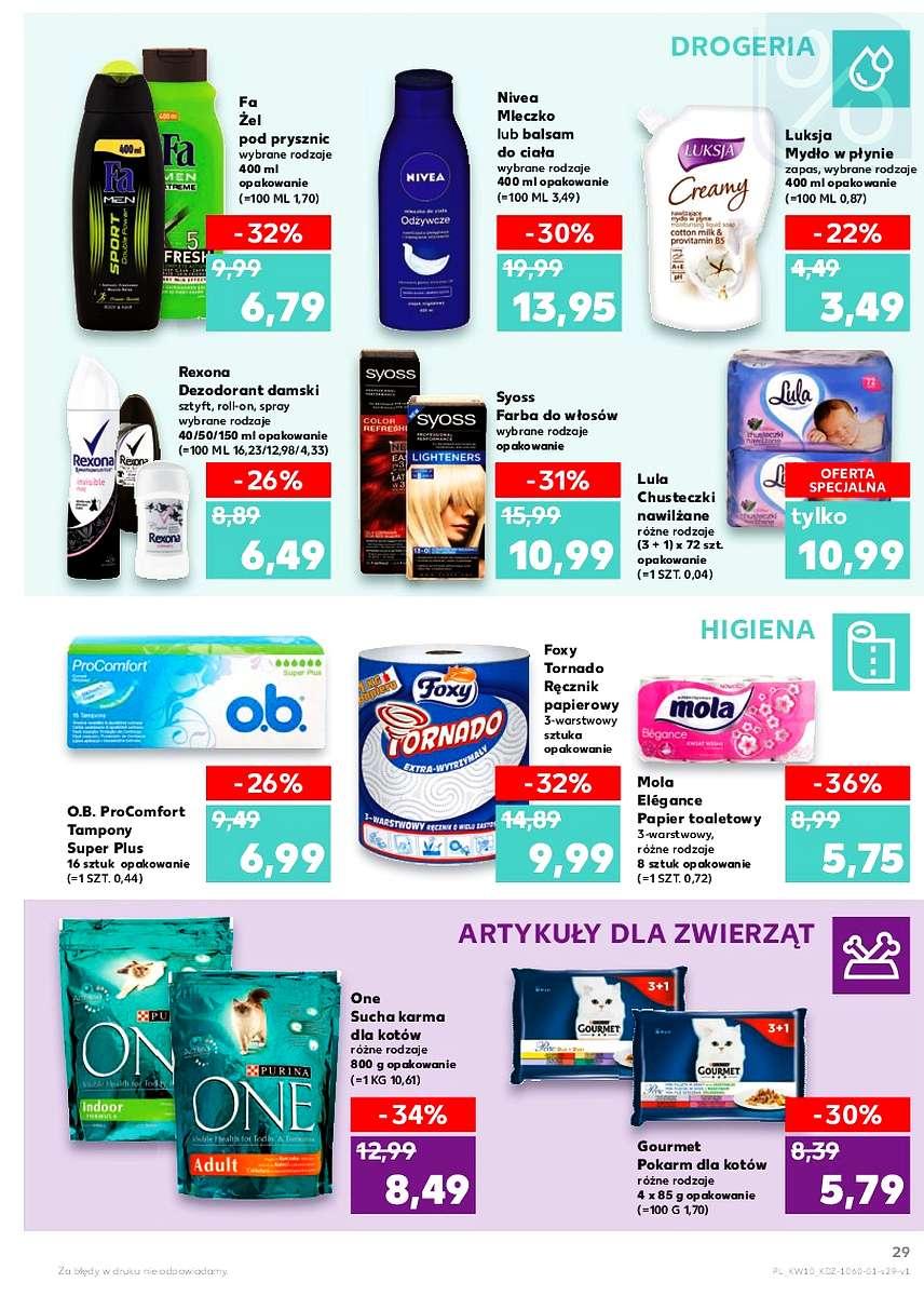 Gazetka promocyjna Kaufland do 14/03/2018 str.29