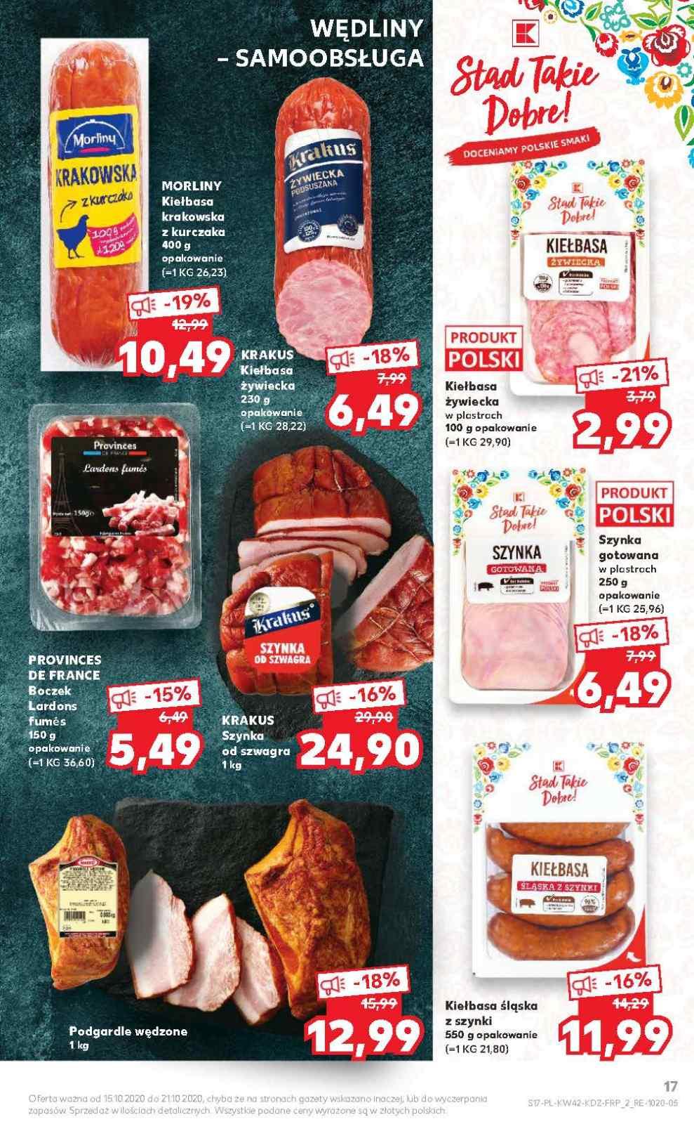 Gazetka promocyjna Kaufland do 21/10/2020 str.17