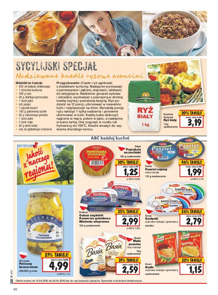 Gazetka promocyjna Kaufland do 20/04/2016 str.14