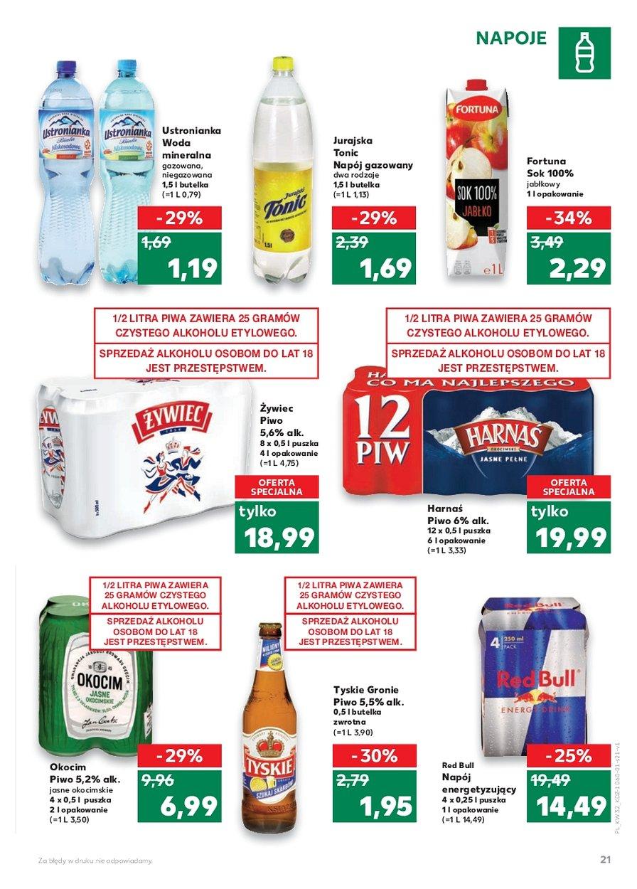 Gazetka promocyjna Kaufland do 16/08/2017 str.21