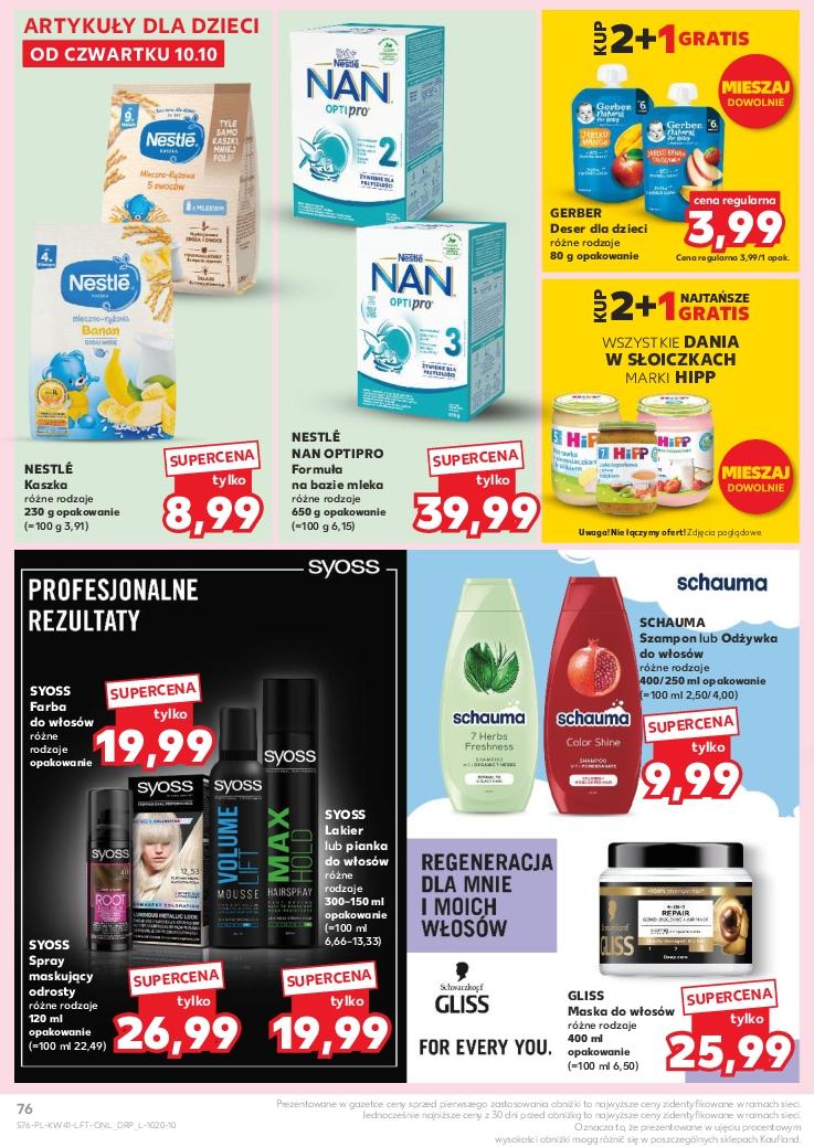 Gazetka promocyjna Kaufland do 16/10/2024 str.76