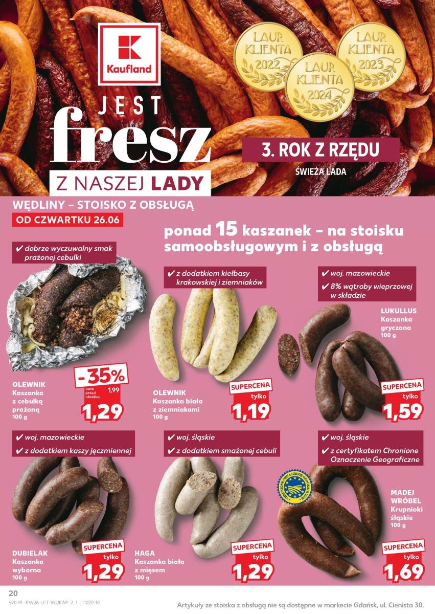 Gazetka promocyjna Kaufland do 02/07/2025 str.20