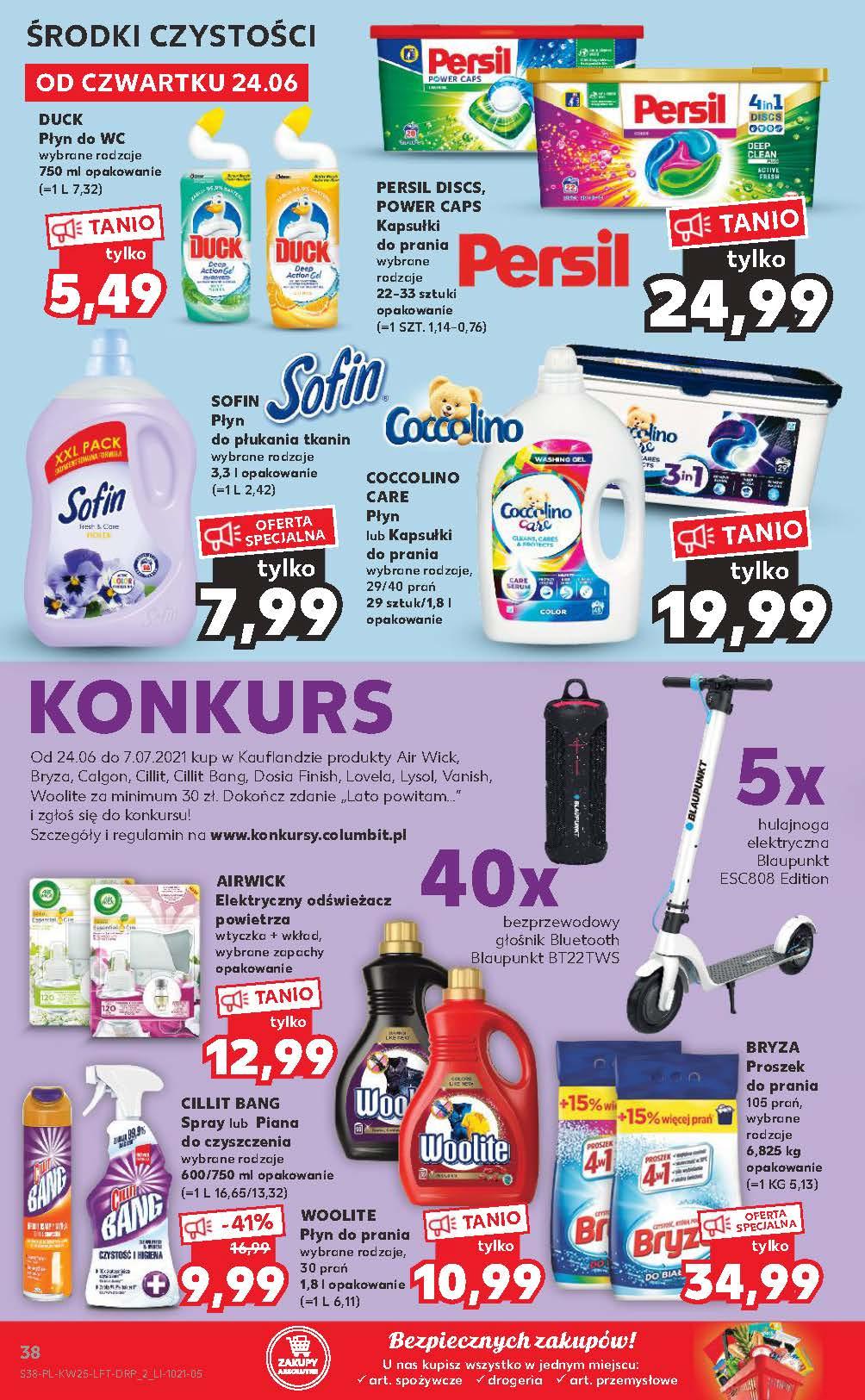 Gazetka promocyjna Kaufland do 30/06/2021 str.38