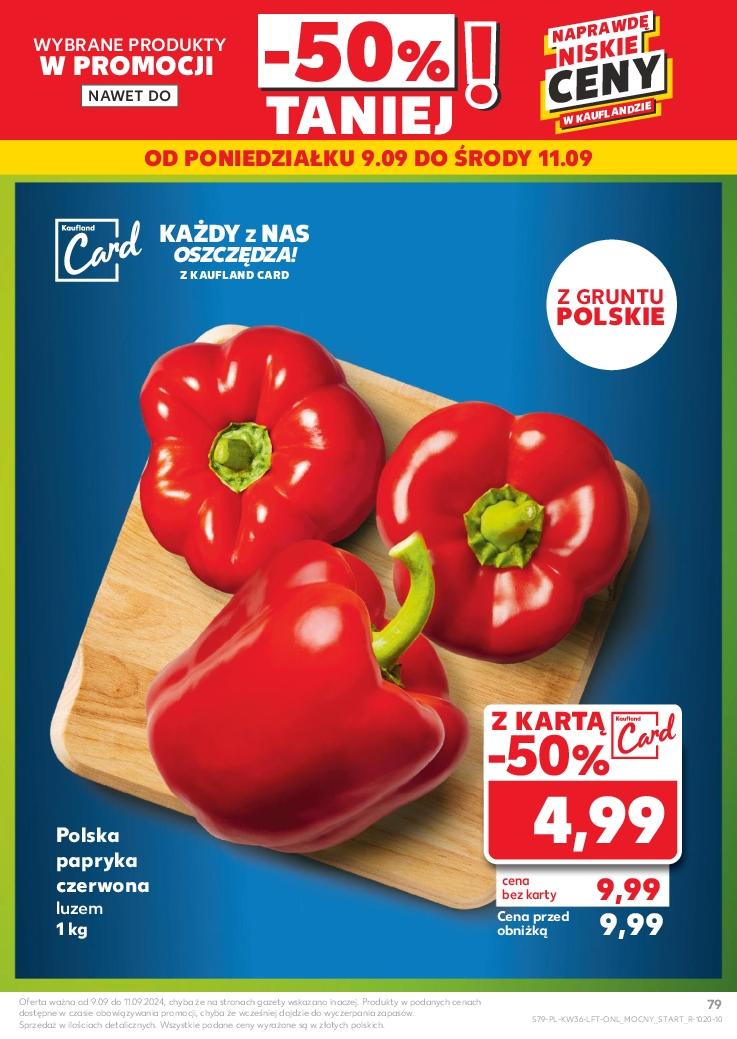 Gazetka promocyjna Kaufland do 11/09/2024 str.79