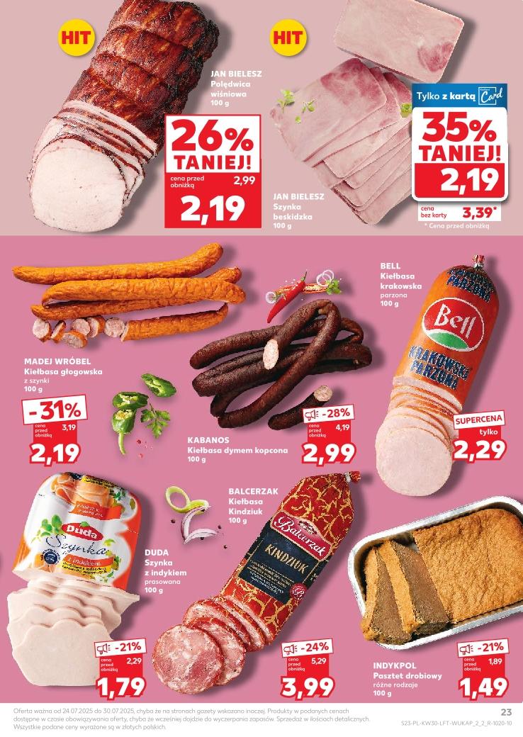 Gazetka promocyjna Kaufland do 30/07/2025 str.23