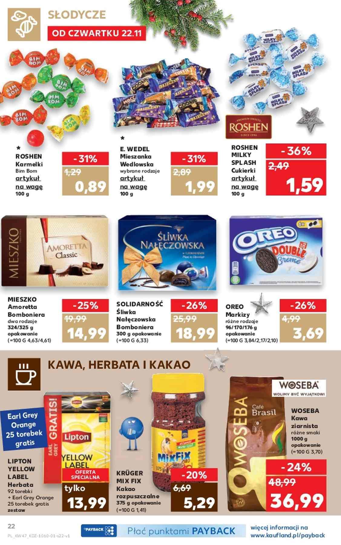 Gazetka promocyjna Kaufland do 28/11/2018 str.22