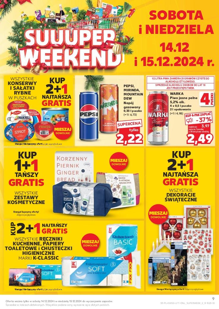 Gazetka promocyjna Kaufland do 18/12/2024 str.9