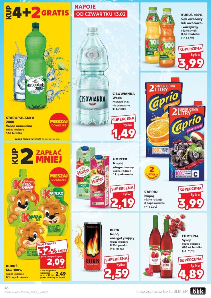 Gazetka promocyjna Kaufland do 19/02/2025 str.76