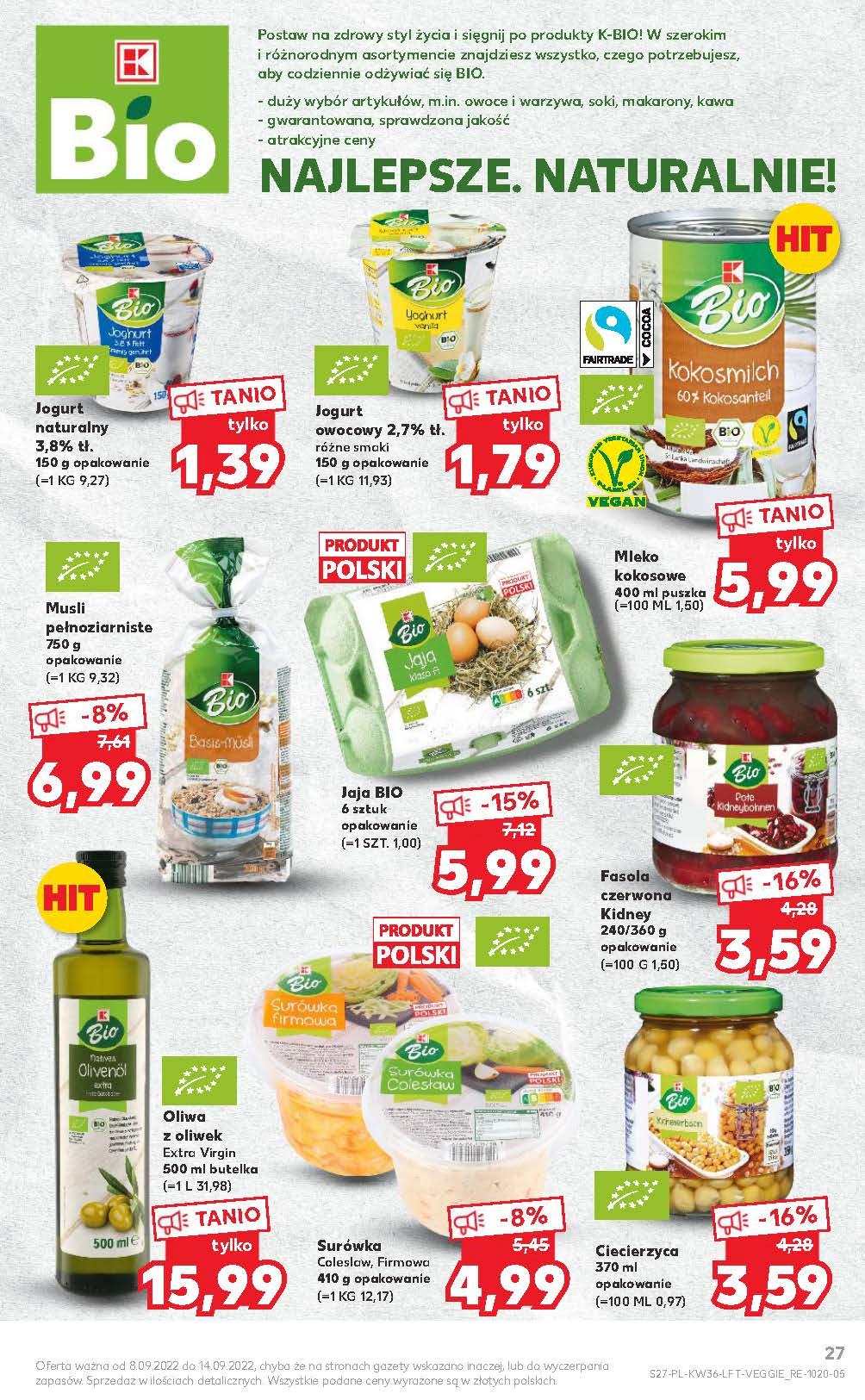 Gazetka promocyjna Kaufland do 14/09/2022 str.27