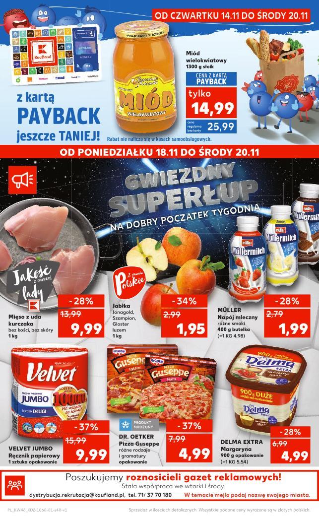 Gazetka promocyjna Kaufland do 20/11/2019 str.40