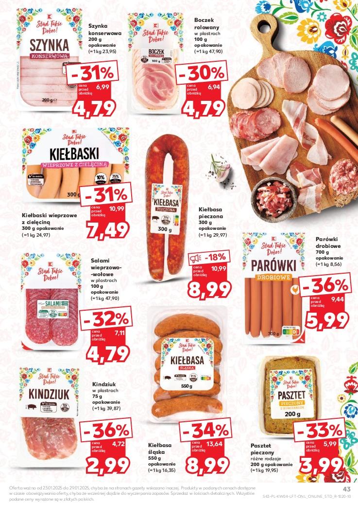 Gazetka promocyjna Kaufland do 29/01/2025 str.43