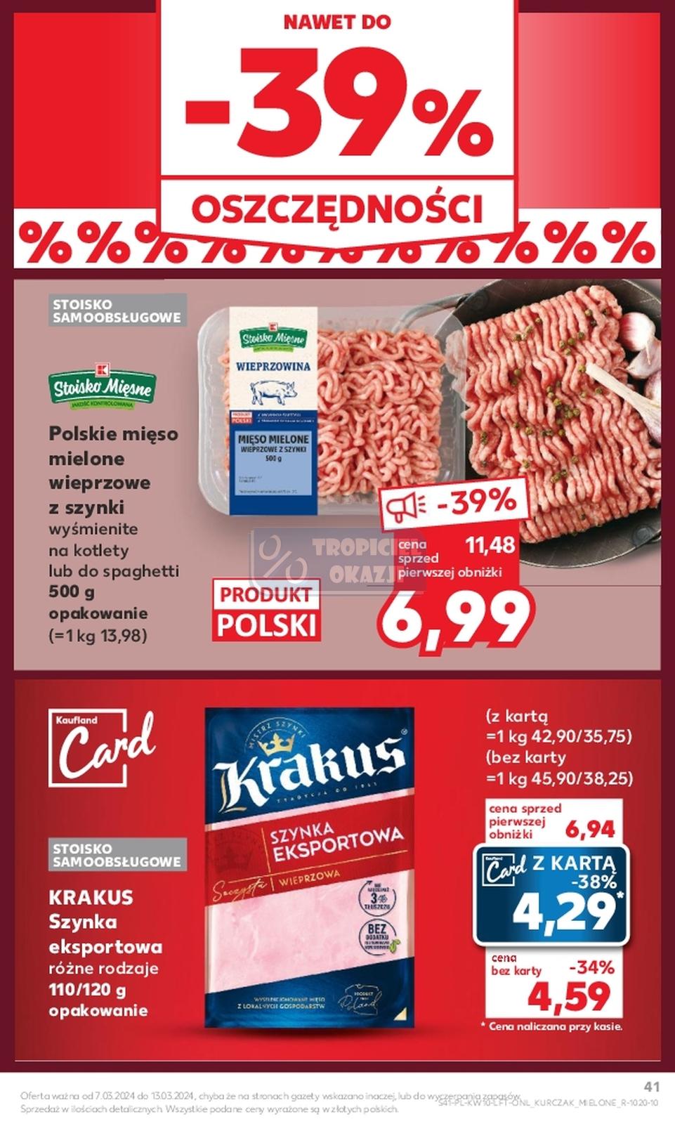 Gazetka promocyjna Kaufland do 13/03/2024 str.41