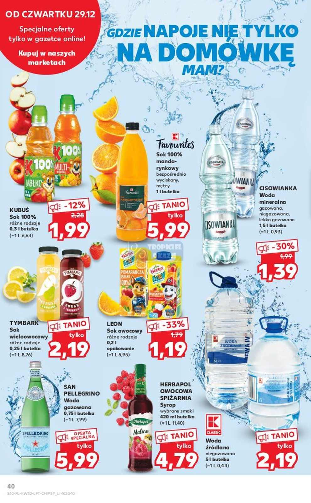 Gazetka promocyjna Kaufland do 31/12/2022 str.40